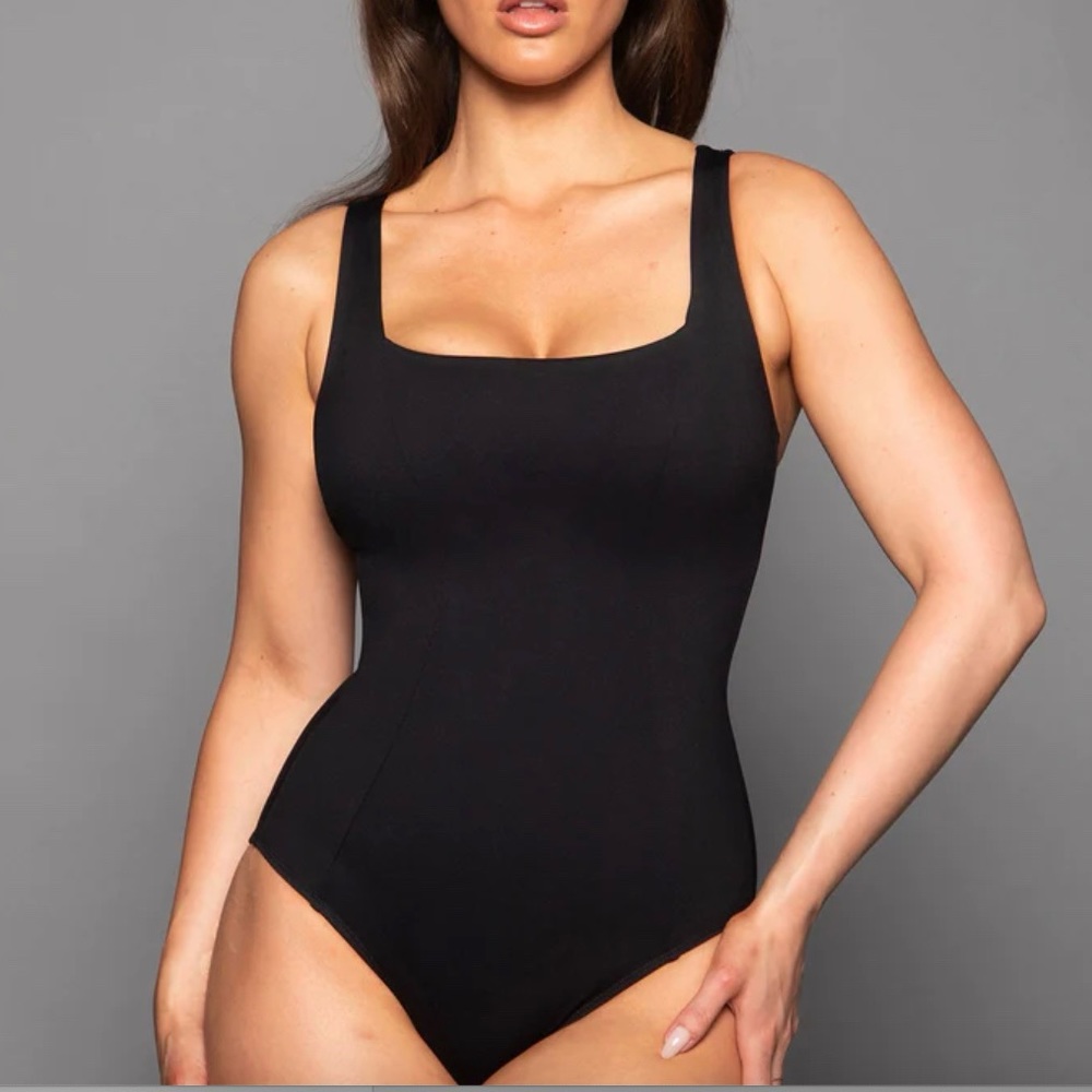 TA3 Squarey one piece swimsuit